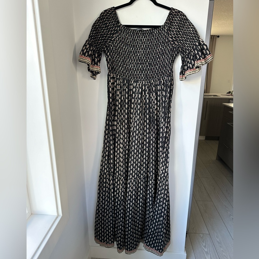 Black Long Dress Free Size Andrea Sassi